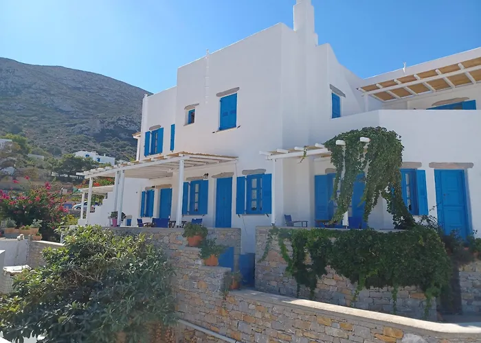 Lägenhetshotell Vicky's Ormos Aigialis